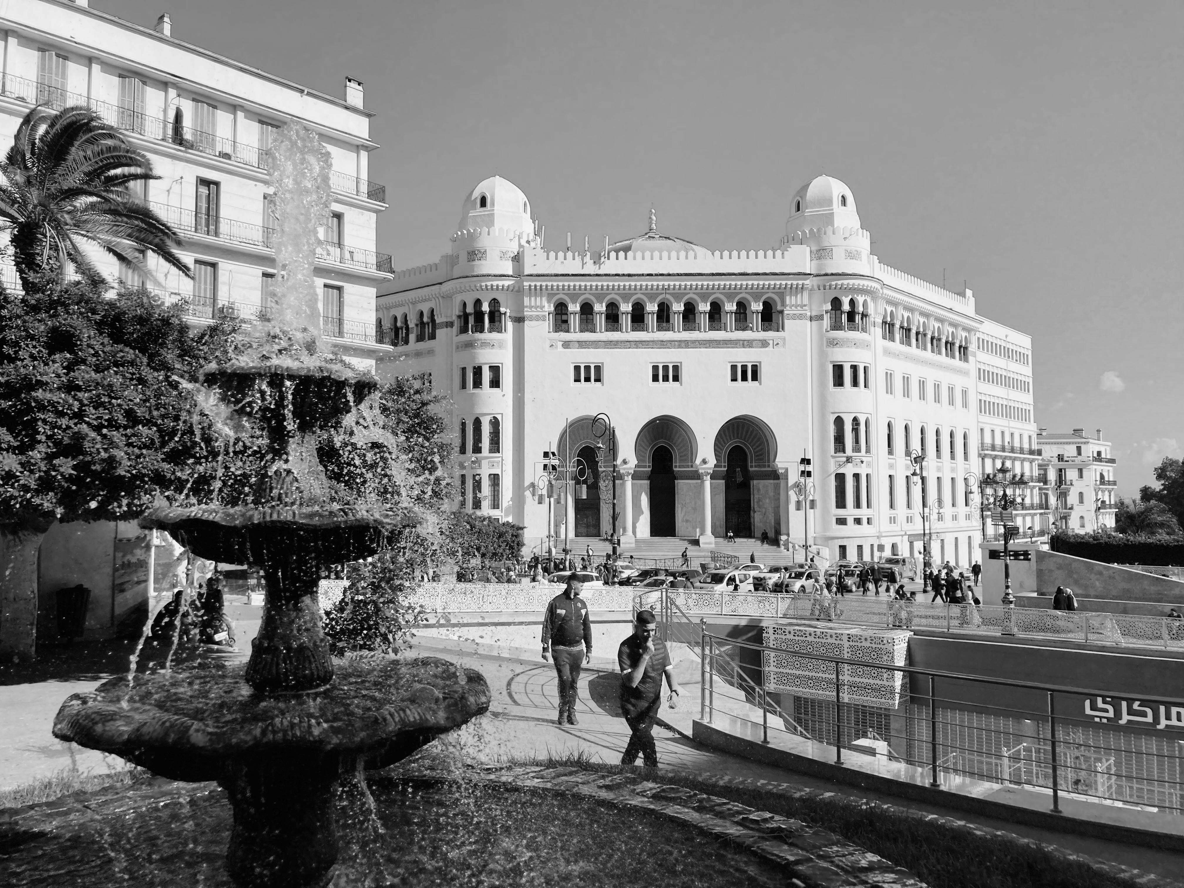 Historic government building in Algiers